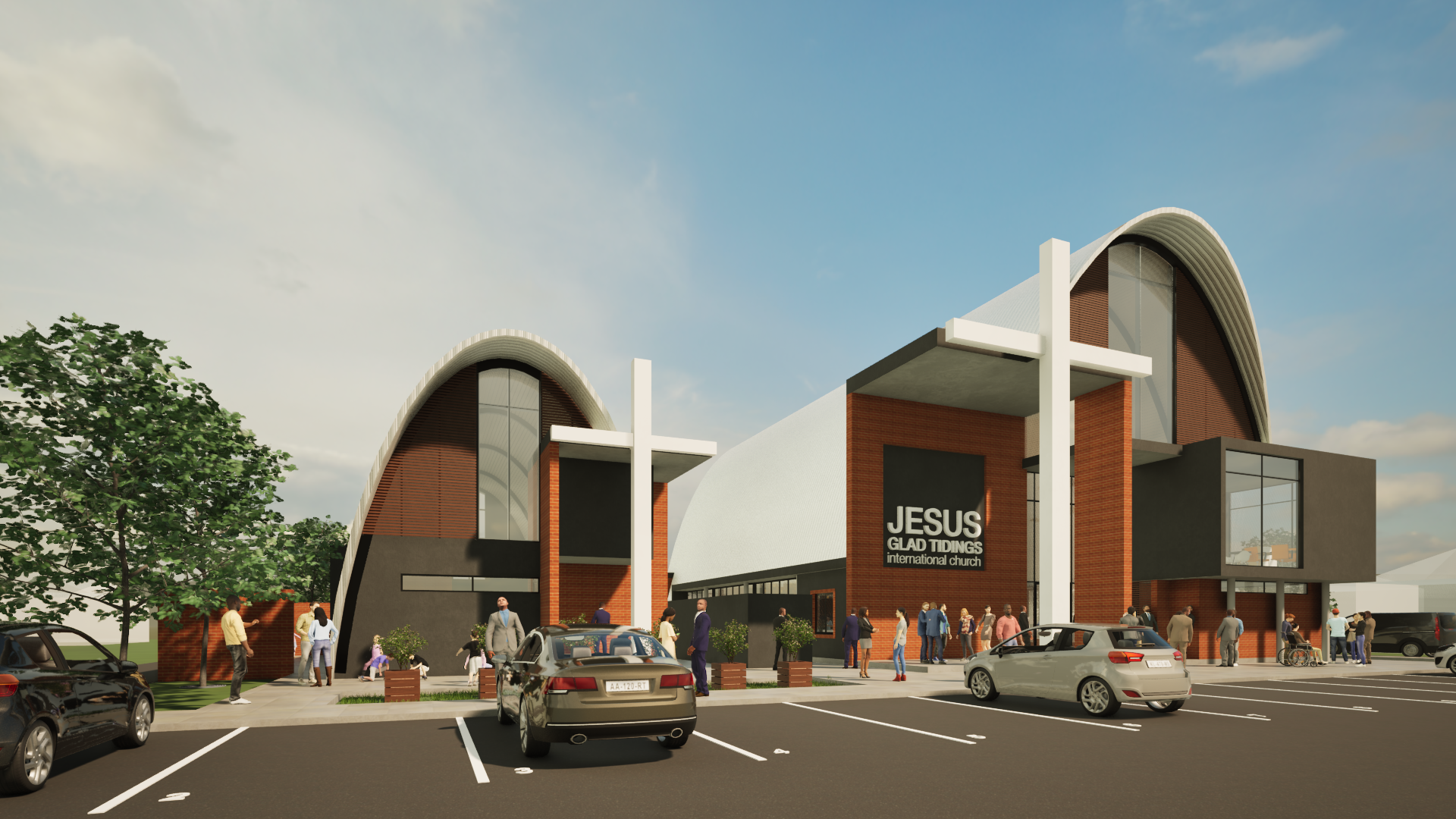 Quantum Architecture Church Design